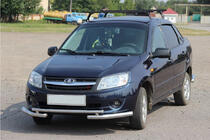 Lada Granta 2011– Voorbeschermbeugel ST009-2 foto 2
