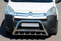 Citroen Berlingo 2008–2018 Bullbar WT004 (RVS) foto 1