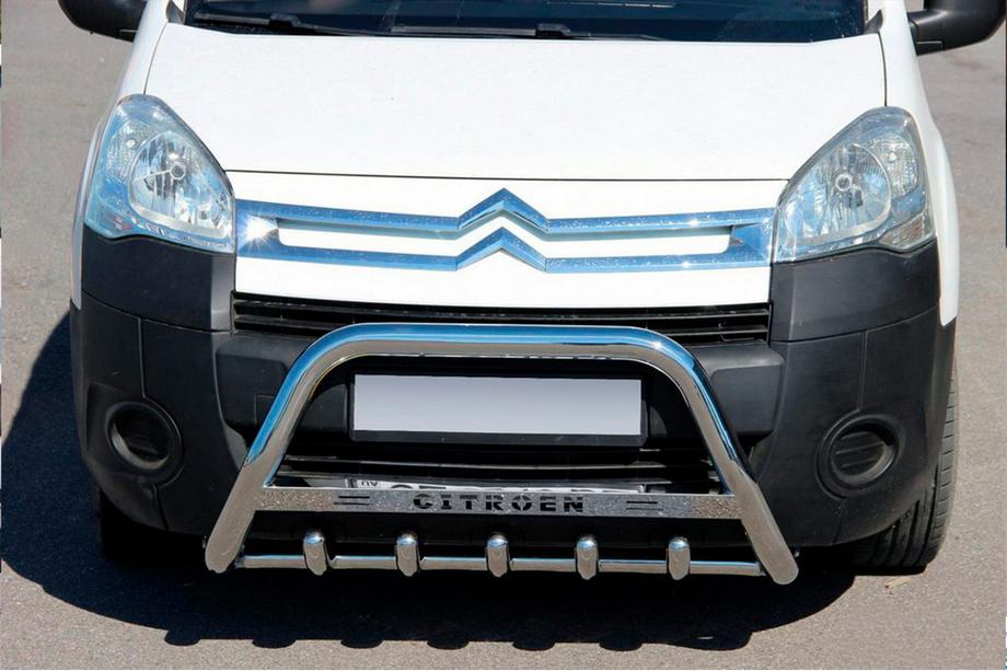 Citroen Berlingo 2008–2018 Bullbar WT004 (RVS) Image