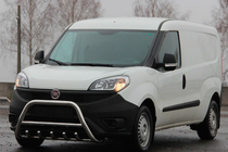 Fiat Doblo II 2010–2022 RVS bullbar WT003 51 mm foto 3