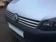 Volkswagen Caddy 2010–2015 Grille sierlijsten (2 stuks, RVS) foto 7