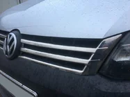 Volkswagen Caddy 2010–2015 Grille sierlijsten (2 stuks, RVS) foto 8