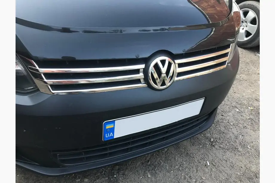 Volkswagen Caddy 2010–2015 Grille sierlijsten (2 stuks, RVS) Image