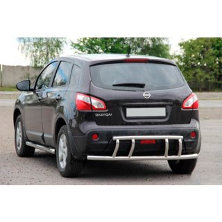 Achterbeugel AK011 (RVS) Nissan Qashqai 2010–2014 foto 1