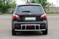Nissan Qashqai 2007–2010 Achterbeugel AK011 (RVS) foto 3