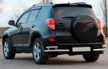 Toyota Rav 4 2006–2013 Achterhoekstukken AK003-double (2 st., RVS) foto 3