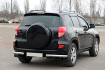 Toyota Rav 4 2006–2013 Achterhoeken AK003 (2 st., RVS) foto 3
