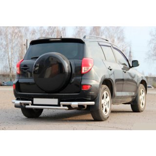 Achterbeschermbeugel AK005-2 (2 stuks, RVS) Toyota Rav 4 2006–2013 foto 3