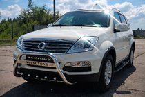 SsangYong Rexton I 2001–2017 Bullbar WT004 (RVS) foto 1