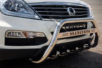 SsangYong Rexton I 2001–2017 Bullbar WT004 (RVS) foto 2