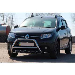Voorste bullbar WT003 (RVS) foto 1