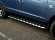 Hyundai Santa Fe 2 2006–2012 Premium side steps (2 st., RVS) 60 mm foto 1