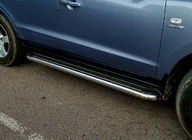 Hyundai Santa Fe 2 2006–2012 Premium side steps (2 st., RVS) foto 1