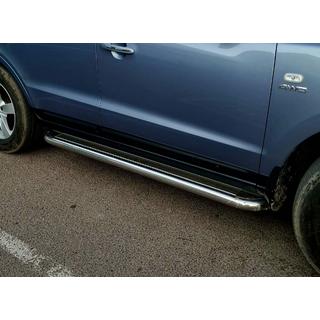Premium side steps (2 st., RVS) Hyundai Santa Fe 2 2006–2012 foto 1