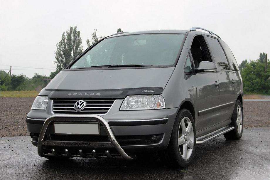 Volkswagen Sharan 1995–2010 Bullbar WT004 (RVS) 51 mm Image