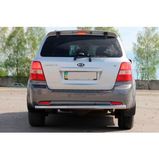 Achterbeschermbeugel AK002 (RVS) Kia Sorento I BL 2002–2009 foto 1