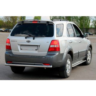 Achterbeschermbeugel AK002 (RVS) Kia Sorento I BL 2002–2009 foto 2