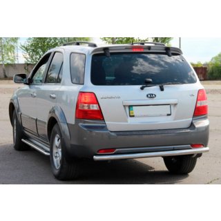 Achterbeschermbeugel AK002 (RVS) Kia Sorento I BL 2002–2009 foto 3