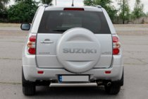 Suzuki Grand Vitara 2005–2017 Achterbeschermbeugel AK002 (RVS) foto 3