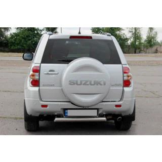 Achterbeschermbeugel AK002 (RVS) Suzuki Grand Vitara 2005–2017 foto 3