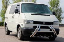 Volkswagen T4 Transporter 1990–2003 Bullbar Kelebek WT011 (RVS) foto 3