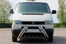 Volkswagen T4 Caravelle/Multivan 1990–2003 Bullbar Kelebek WT011 (RVS) foto 2
