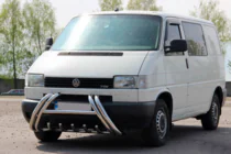 Volkswagen T4 Caravelle/Multivan 1990–2003 Bullbar Kelebek WT011 (RVS) foto 3