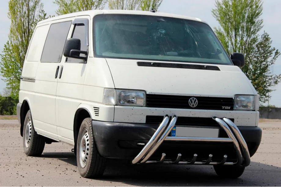 Volkswagen T4 Caravelle/Multivan 1990–2003 Bullbar Kelebek WT011 (RVS) Image