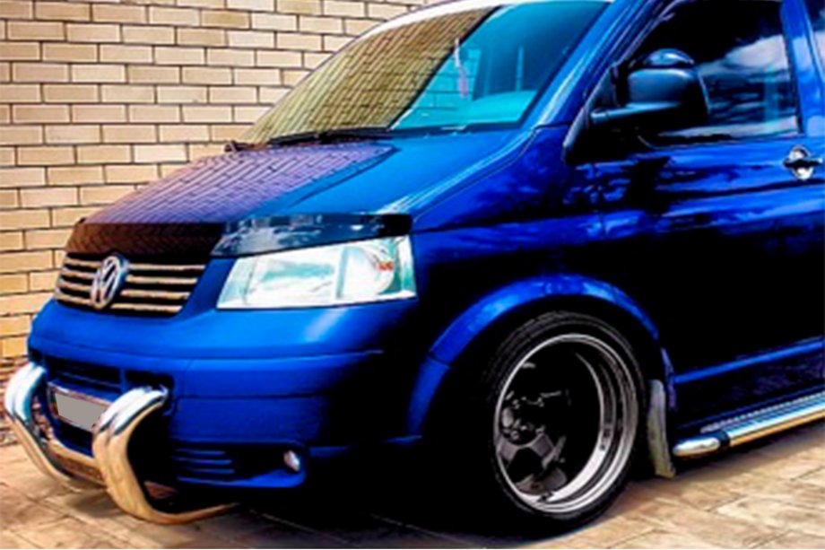 Volkswagen T5 Transporter 2003–2010 Bullbar ST006-04 Nostrils (RVS) Foto 5