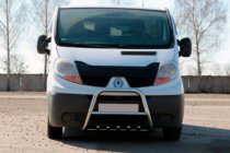 Opel Vivaro 2001–2015 QT-Spec bullbar (RVS) foto 1
