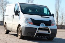 Nissan Primastar 2002–2014 QT-Spec bullbar (RVS) foto 2
