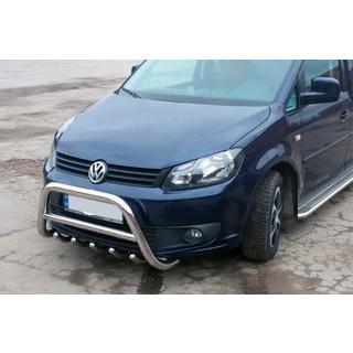 Bullbar WT003 (Ø 60 mm, RVS) Volkswagen Caddy 2010–2015 foto 2