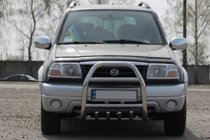 Suzuki Vitara 1998–2006 Bullbar QT007 (RVS) foto 2