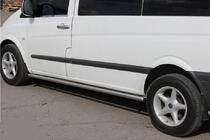 Mercedes Vito W639 2004–2014 Sidebars BB001 (2 st., RVS) foto 3
