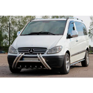 Bullbar Kelebek WT011 (rvs) Mercedes Vito W639 2004–2014 foto 2