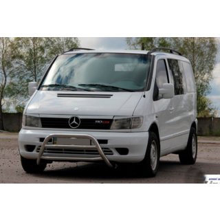 Bullbar WT022 (RVS) Mercedes Vito W638 1996–2003 foto 3