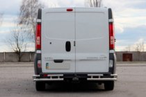 Renault Trafic 2001–2015 Achterbeschermbeugel AK003-Plus-2 (RVS) foto 2