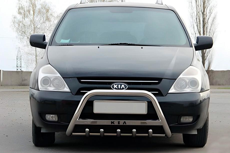 Kia Carnival 2002–2013 Bullbar WT004 (RVS) Image