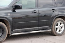 Nissan X-trail T31 2007–2014 Sidebars BB002 (set van 2, RVS) foto 4