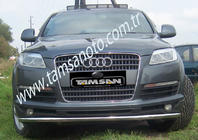 Audi Q7 2005–2015 Frontbescherming ST008 (RVS) Ø51 mm foto 5