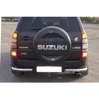 Achterbeschermbeugel AK003 (RVS) Suzuki Grand Vitara 2005–2017 foto 1