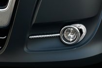 Fiat Doblo II 2010–2022 Chroomomlijsting voor mistlampen met uitsparingen (2010-2015, 2 st., kunststof) foto 1