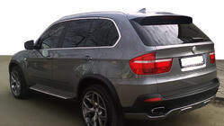 BMW X5 E70 2007–2013 Achterbumperdiffuser (2007-2010, spuitklaar) foto 1