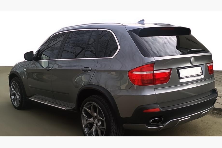 BMW X5 E70 2007–2013 Achterbumperdiffuser (2007-2010, spuitklaar) Image