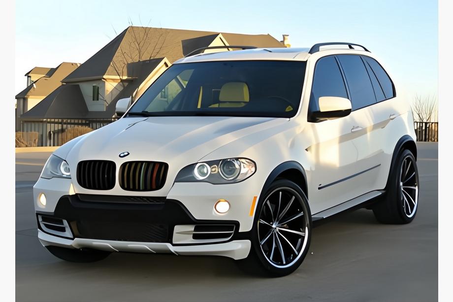 BMW X5 E70 2007–2013 Voorbumperlip (2007-2010, spuitklaar) Image