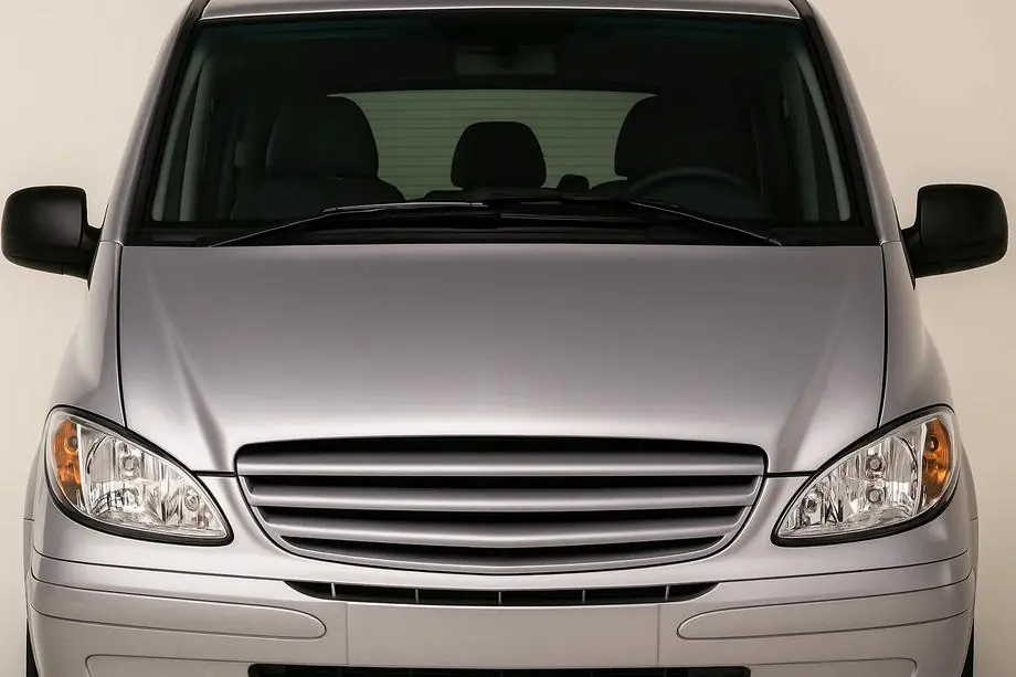 Mercedes Vito W639 2004–2014 Voorgrille V2 (2004-2010, spuitklaar) Image
