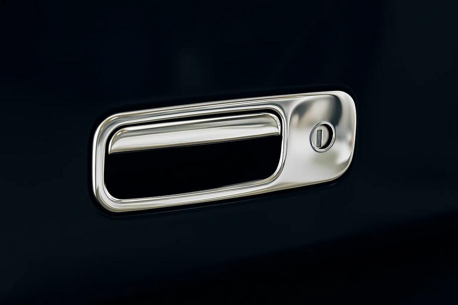 Volkswagen Lupo 1999–2005 RVS afdekking voor kofferklephandgreep Image