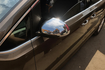 Volkswagen Sharan 2010–2023 Spiegelkappen (2 stuks, RVS) Carmos - Turks staal foto 3