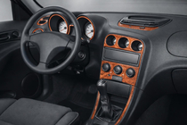 Alfa Romeo 156 1997–2007 Dashboard sierlijsten (Meric) Aluminium foto 1