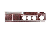 Audi 80/90 1987–1996 Decoratieve dashboardafdekking Aluminium foto 1